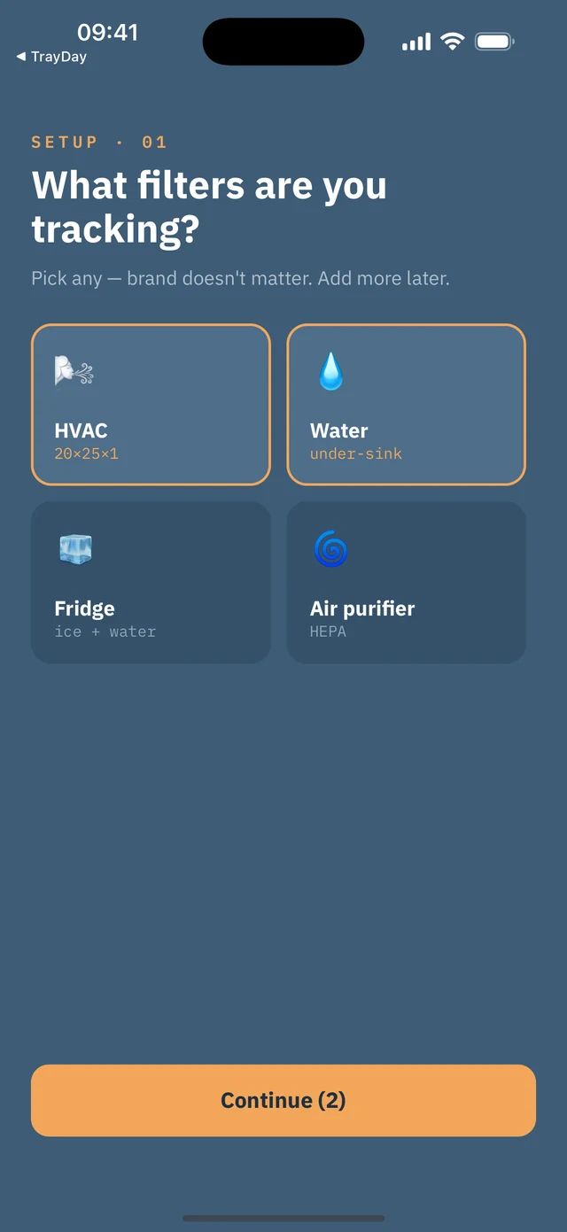 FilterDue screenshot